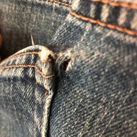 Levi's 505 jeans--nouveau low straight--sz 8 - Picture 9 of 13